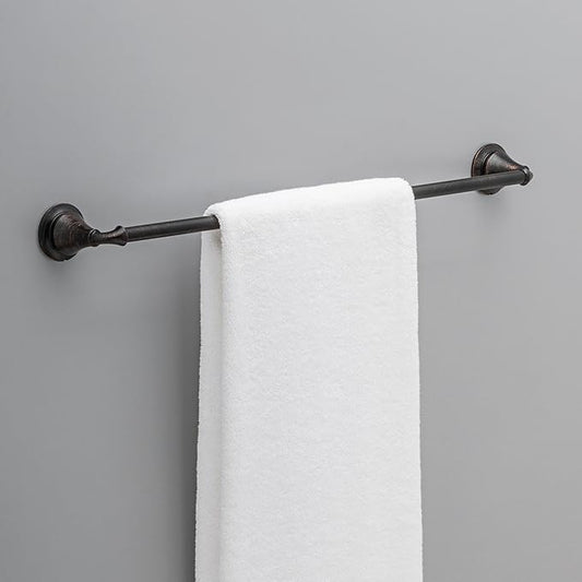 DELTA FAUCET 79424-RB Linden 24 in. Wall Mount Towel Bar Bath Hardware Accessory in Venetian Bronze