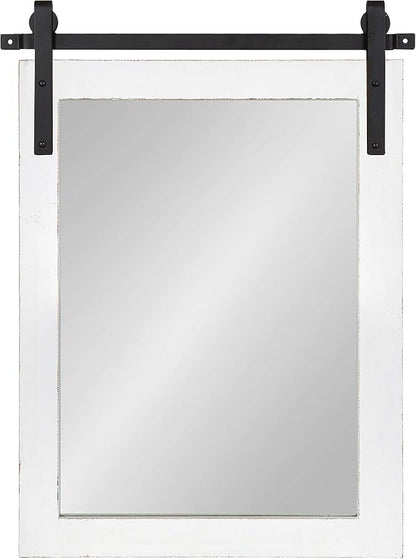 Kate and Laurel Cates Farmhouse Wall Mirror