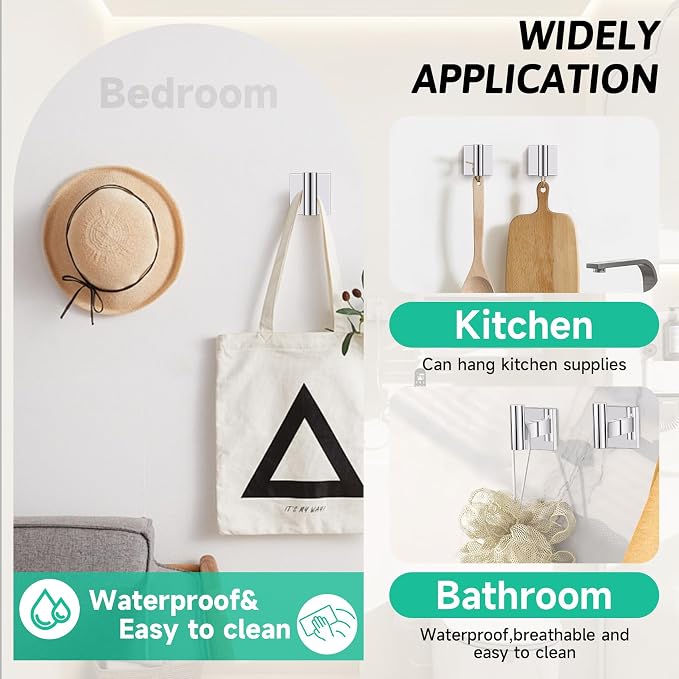 Chrome Towel Bar Bathroom Hardware Accessories Set, 5 Pieces Toilet Paper Holder Towel Holder Set, 23.6 Inch Stainless Steel Towel Racks for Bathroom Wall Mounted