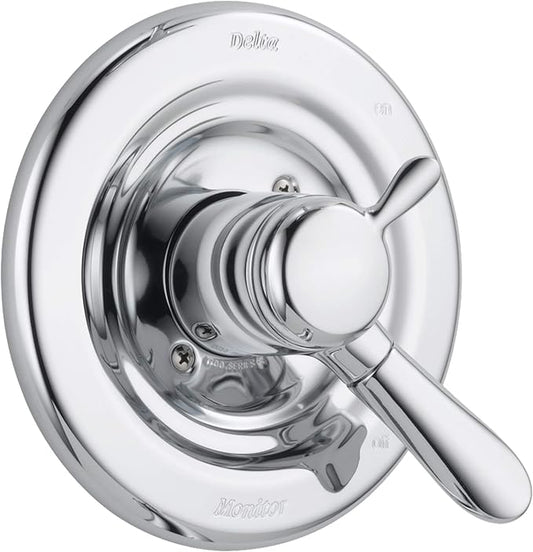 Delta Faucet Lahara 17 Series Dual-Function Shower Handle Valve Trim Kit, Chrome T17038 (Valve Not Included)