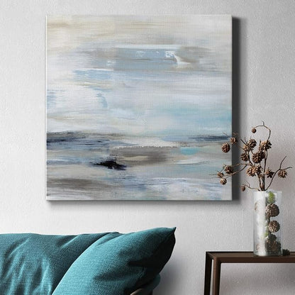 Renditions Gallery Gulf StreamWall Art, Premium Gallery Wrapped Canvas Decor, Ready to Hang, 40 in H x 40 in W, Made in America Print