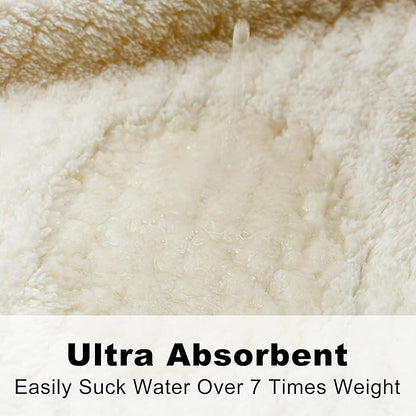 Hooded Bathrobes for Women, Soft Long Towel Robes for Women - Quick Dry yet Warm