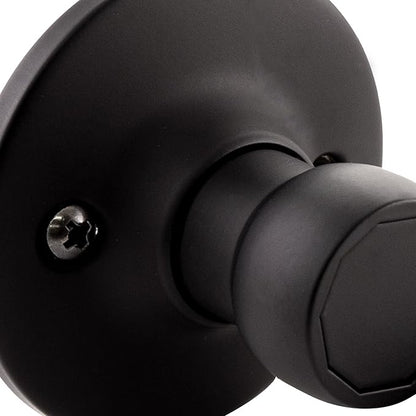 Design House 779207 Scroll Dummy Door Lever Matte Black