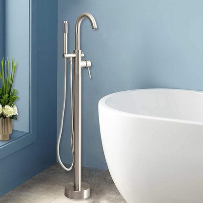 WOODBRIDGE B BathTub Faucet, F-0001 Brushed Nickel