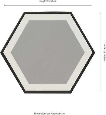 MSI Hexley Hive Hexagon Matte Porcelain Floor and Wall Tile Sample for Kitchen Backsplash, Accent Wall, and Shower