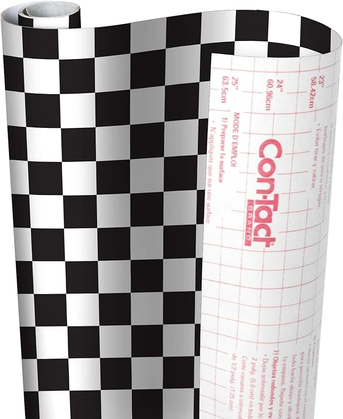 Con-Tact Brand Creative Covering, Self-Adhesive Shelf Liner, Multi-Purpose Vinyl Drawer Liner, Easy To Use And Apply, 18'' X 9', Boardwalk