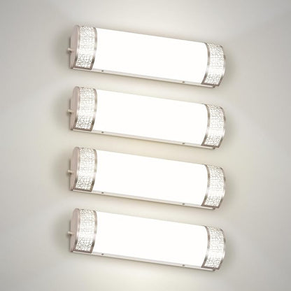 ASD 18 Inch LED Bathroom Vanity Light, 5CCT 2700K-5000K 20W, Dimmable Bathroom Light Fixtures, Modern Vanity Lights for Bathroom Lighting Fixtures Over Mirror, Wall Light Bar, Brushed Nickel, ETL, 4P