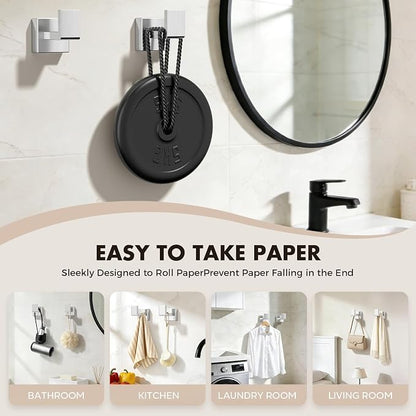 15-Pieces Brushed Nickel Bathroom Accessories Set, 24 Inch Towel Bar Set | Stainless Steel, Towel Ring, Toilet Paper Holder, Robe Hooks, Towel Racks for Bathroom Wall Mounted, Bathroom Hardware Set