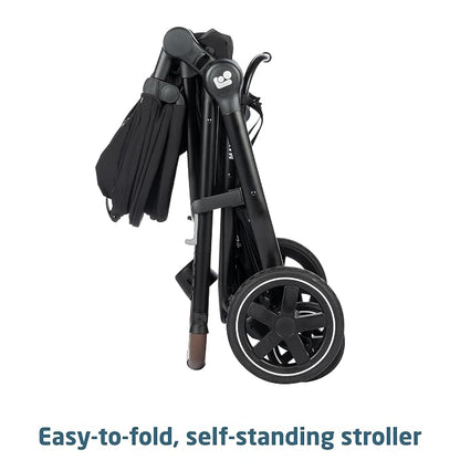 Maxi-Cosi Zelia 2 Luxe 5-in-1 Modular Travel System, New Hope Black
