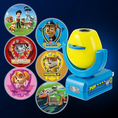Projectables Paw Patrol LED Night Light Projector, Plug-In, Dusk-to-Dawn Sensor, Rubble, Chase, Skye, Marshall, Alex Porter, For Baby, Kids, Bedroom, Playroom, Nursery, Bathroom, 30605