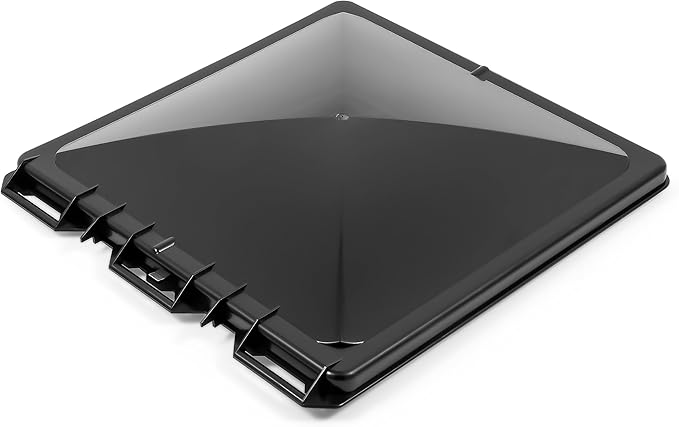 Camco 40173 Replacement Vent Lid (Jensen (Since 1994) for Metal Vent Black Polypropylene)