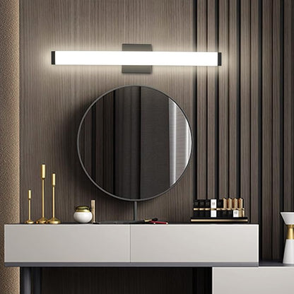 24" LED Vanity Light, 14W 5CCT Dimmable, Brushed Balck | Wall Bar Light, Rust & Moisture Resistant, Dimmable 2700K-5000K, Energy-saving, moisture-proof, Dresser Bathroom over Mirror
