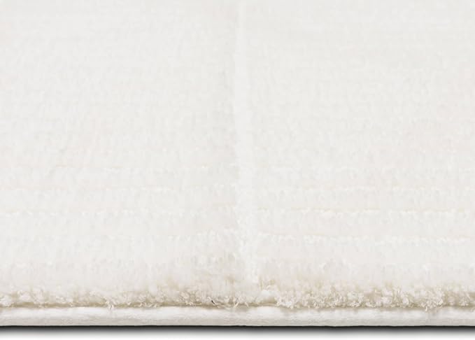Mohawk Home Sanctuary Casual Solid White 2' X 3' 4" Bath Mat Perfect for Bathroom