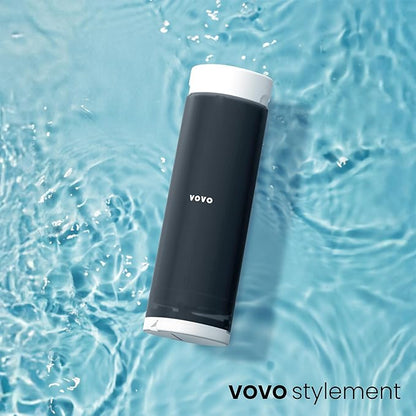 VOVO Go Portable Electric Bidet for Travel - 2 Adjustable Pressure Settings, Compact Handheld Bidet, Ideal for Personal Hygiene & Postpartum Care, Lightweight & Leak-Proof, Made in Korea - Black