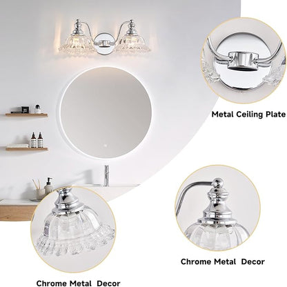 Chrome Vanity Light Chrome Bathroom Lights Vanity Lights for Bathroom Light Fixtures