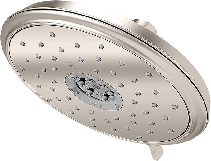 American Standard 9138073.002 Spectra Plus Fixed Traditional Water-Saving Shower Head-1.8 GPM, Polished Chrome