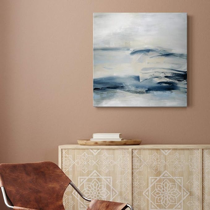 Renditions Gallery Adrift Wall Art, Premium Gallery Wrapped Canvas Decor, Ready to Hang, 16 in H x 16 in W, Made in America Print