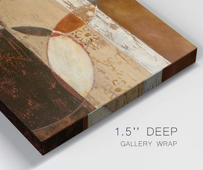 Renditions Gallery Relax and Soak Wall Art, Premium Gallery Wrapped Canvas Decor, Ready to Hang, 16 in H x 16 in W, Made in America Print