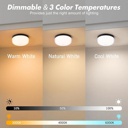 4-Pack Rechargeable Shower Lights for Inside Shower, 15 RGBW Color Changeable Waterproof Lights for Shower with Remote(Dimmable＆Timer), Wireless LED Mood Lighting for Bathroom, Closet, Bedroom, Party