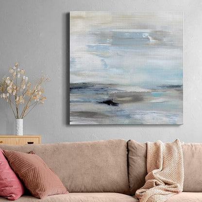 Renditions Gallery Gulf StreamWall Art, Premium Gallery Wrapped Canvas Decor, Ready to Hang, 32 in H x 32 in W, Made in America Print