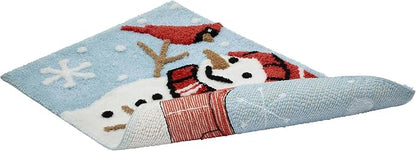 Avanti Linens - Christmas Bathroom Rug 20x30, Soft & Absorbent Cotton | Christmas Design, Soft & Absorbent, Non-Slip Backing, Machine Washable, Holiday Bathroom Décor