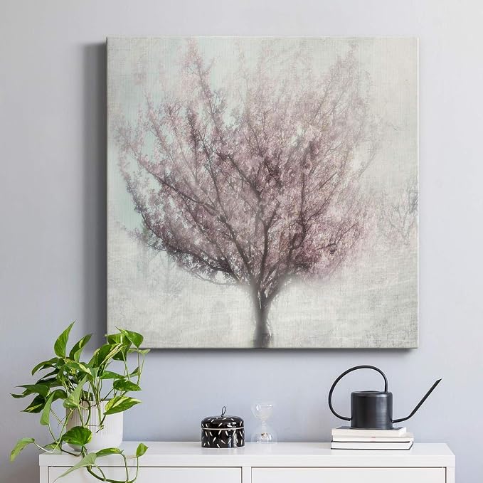 Renditions Gallery Blossoms of Spring Wall Art, Premium Gallery Wrapped Canvas Decor, Ready to Hang, 24 in H x 24 in W, Made in America Print