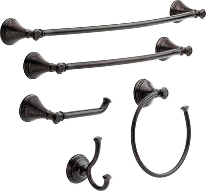 DELTA FAUCET 79750-RB Tissue Holder, 3.63 x 8.38 x 3.63 Inches, Venetian Bronze