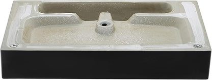 Swiss Madison Claire 30” Rectangle Wall-Mount Bathroom Sink in Matte Black