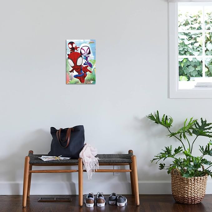 Marvel Spidey and His Amazing Friends - Webs Wall Poster, 19L" x 13W", Premium Unframed Version