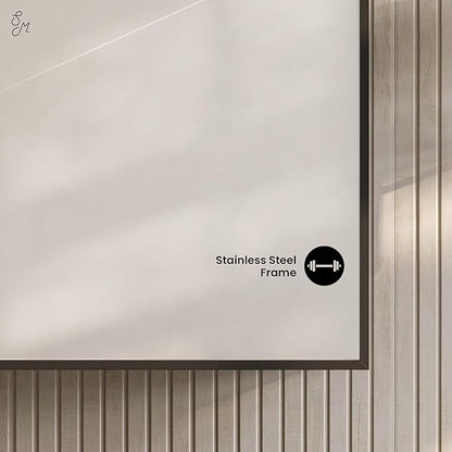 Swiss Madison Porte 20 x 30 Arched Recessed/Wall Mount Medicine Cabinet with Mirror in Black