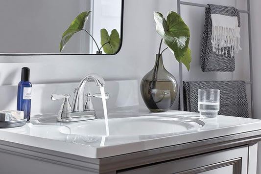 Peerless P2565LF Elmhurst Two-Handle Bath Faucet Centerset, Chrome