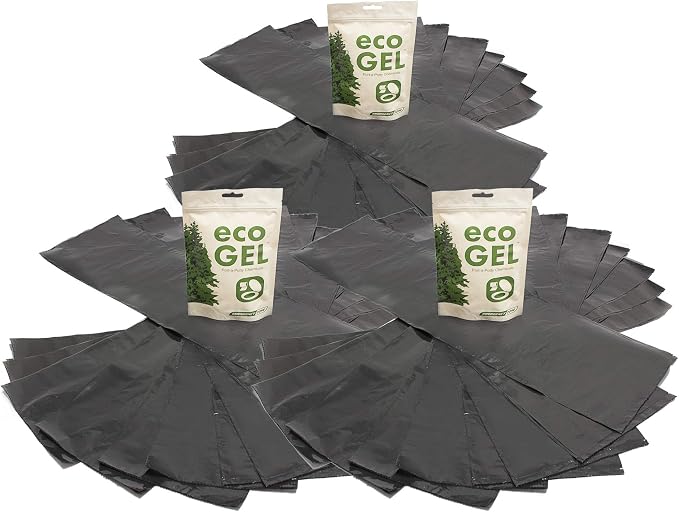 Eco Gel and Liner Refill Set. Pack of 3