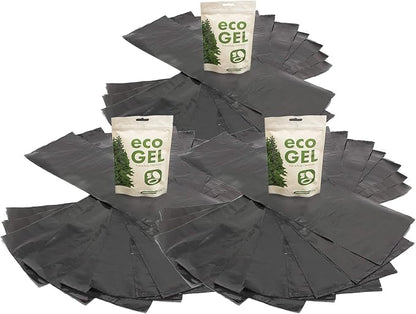 Eco Gel and Liner Refill Set. Pack of 3