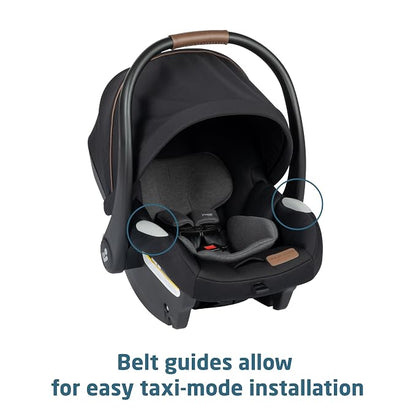 Maxi-Cosi Zelia 2 Luxe 5-in-1 Modular Travel System, New Hope Black
