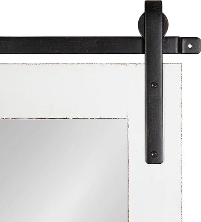 Kate and Laurel Cates Farmhouse Wall Mirror