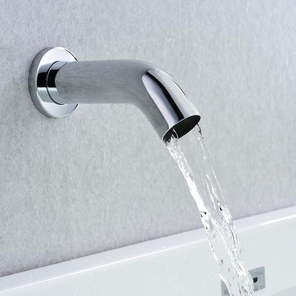 sumerain Rain Shower System with Tub Spout, Tub Shower Faucet Set with 8 inches Shower Head and Hand Shower, Valve Included Chrome