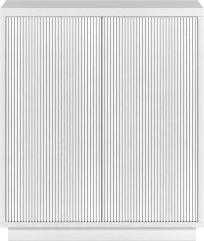 Henn&Hart Alston Accent Cabinet, 28" Wide, White
