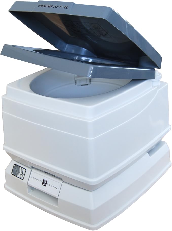 Sanitation Equipment Passport Potty 8 Liter, White