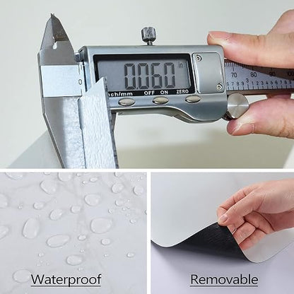 Livelynine Industrial Concrete Vinyl Flooring Peel and Stick Floor Tile Stickers Waterproof Vinyl Floor Tiles for Bathroom Kitchen Self Adhesive Laminate Flooring Sticky Floor Covering 12X12 In 4-Pack