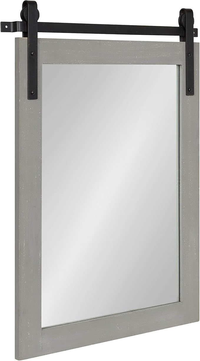 Kate and Laurel Cates Farmhouse Wall Mirror