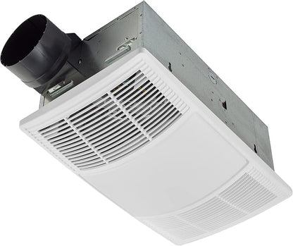 Broan-NuTone BHFLED80 PowerHeat Bathroom Exhaust Fan, Heater, and LED Light Combination, 80 CFM & ENERLITES Countdown Timer Switch for bathroom fans and household lights