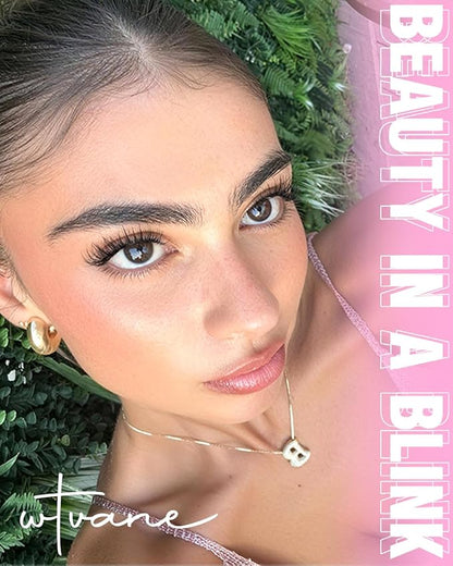 Natural Lash Clusters Only 12mm Cluster Eyelash Extensions Short Wispy Eyelash Clusters Velure Lashes Clusters with Clear Thin Band Soft Ultra-Light C Curl Individual Lashes for Clean Makeup