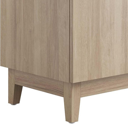 Modway EEI-6399-OAK Miles 24” Bathroom Vanity Cabinet (Sink Basin Not Included), Oak