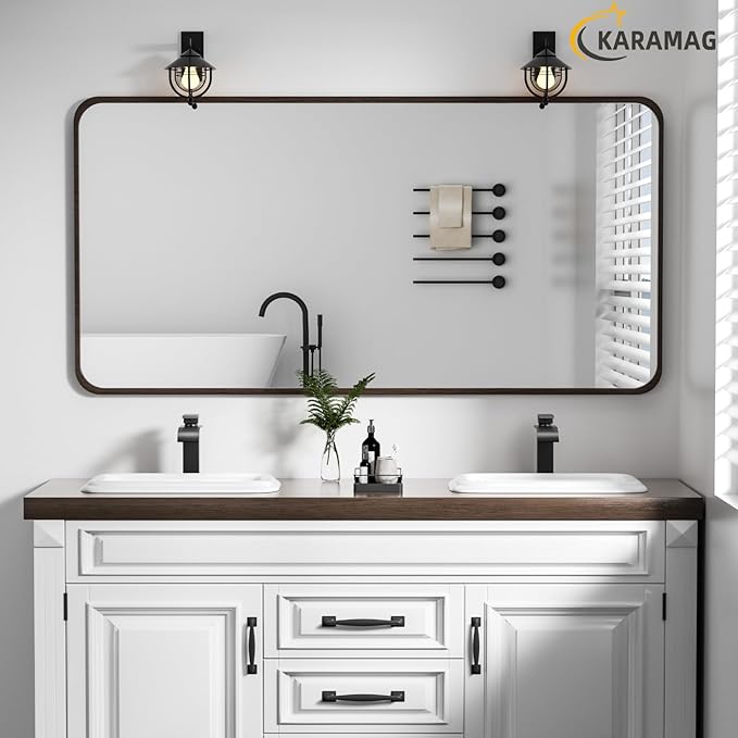 Bathroom Vessel Sink 19x15 Inch Drop In Bathroom Sink Rectangular Semi Recessed Bathroom Sinks with Overflow White Ceramic Modern Sinks Bowl Vanity Above Counter Basin
