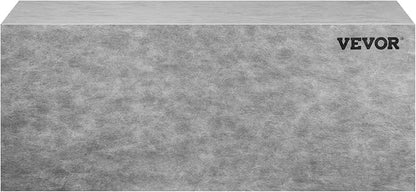 VEVOR Tile Shower Seat, 47.2" x 16" x 20" Ready to Tile Shower Seat, Factory Waterproof & 100% Leak Proof Tileable Shower Corner Seat, 440 lbs Load-Bearing Rectangular Board Shower Bench, Grey