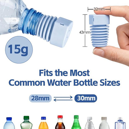 2 Pack Portable Bidet Nozzle for Toilet, Upside Down Peri Bottle, Handheld Travel Bidet Sprayer, Camping Essentials Backpacking Gear for Outdoor Hiking RV Travel