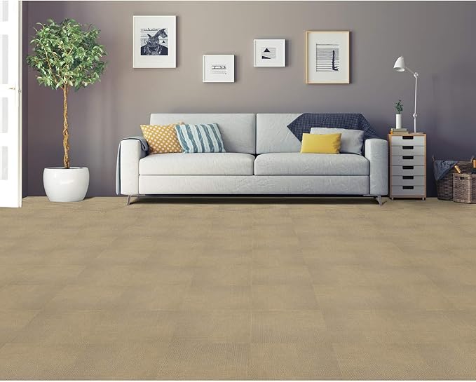 Achim Home Furnishings Nexus Burgundy 12x12 Self Adhesive Carpet Floor Tile - 12 Tiles/12 sq Ft.,NXCRPTBU12