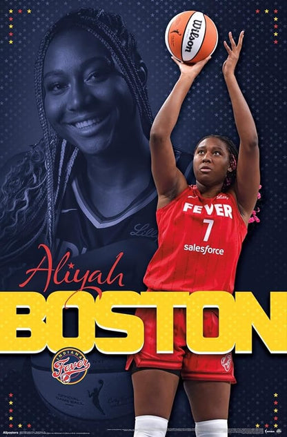 Trends International WNBA Indiana Fever - Aliyah Boston 25 Wall Poster, 19L x 13W, Premium Unframed Version