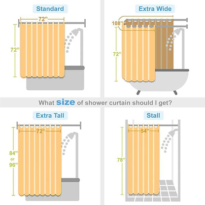 Madison Park Serene Shower Curtain for Bathroom, 72 x 72, Green | Adds Privacy, Machine Washable, Floral Pattern, OEKO-TEX Certified