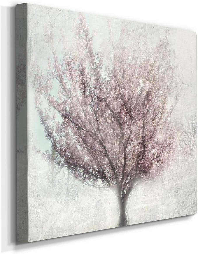 Renditions Gallery Blossoms of Spring Wall Art, Premium Gallery Wrapped Canvas Decor, Ready to Hang, 16 in H x 16 in W, Made in America Print (AZS-WC07-17083-R-1616-MK)
